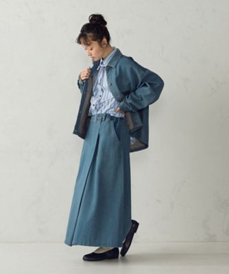 ラップ風 デニムスカート（5250FQ70） | COMME CA ISM (Women