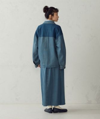 ラップ風 デニムスカート（5250FQ70） | COMME CA ISM (Women