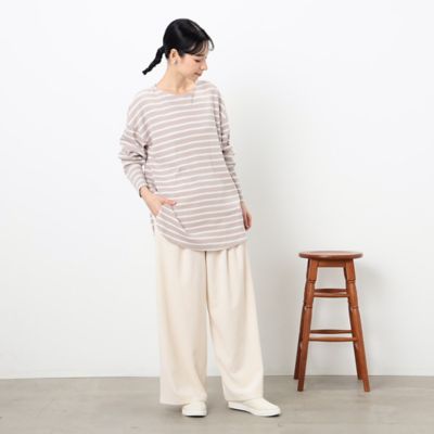 ベロア　ワイドパンツ（５２５２ＰＡ７４）