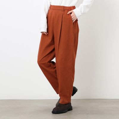 ＜COMME CA ISM (Women)＞ストレッチ　タックパンツ（５２５２ＰＡ７７）
