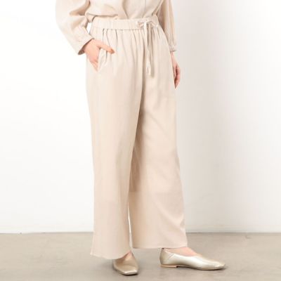 ＜COMME CA ISM (Women)＞コットン楊柳イージーパンツ（５２５２ＰＣ７４）