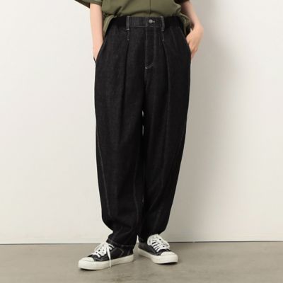 ＜COMME CA ISM (Women)＞デニムパンツ（ロゴ刺しゅう）（５２５２ＰＥ７１）