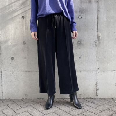 ピンタック ベロアパンツ（5252PE75） | COMME CA ISM (Women