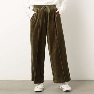 ピンタック ベロアパンツ（5252PE75） | COMME CA ISM (Women