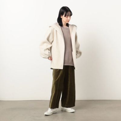 ピンタック　ベロアパンツ（５２５２ＰＥ７５）