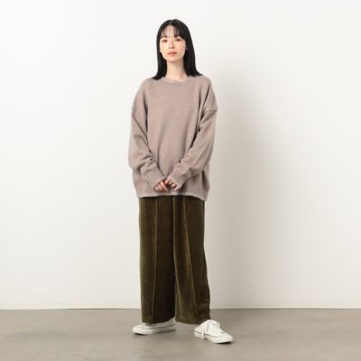 ピンタック　ベロアパンツ（５２５２ＰＥ７５）
