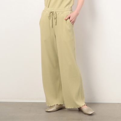 リブイージーパンツ（5252PG73） | COMME CA ISM (Women