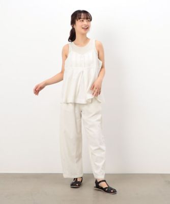 コットンリネンパンツ　／　セットアップ対応（５２５２ＰＧ７６）