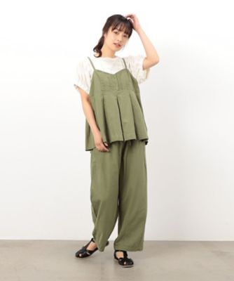 コットンリネンパンツ　／　セットアップ対応（５２５２ＰＧ７６）