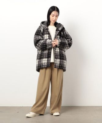 ストレッチツイル　ワイドパンツ（５２５２ＰＩ７７）