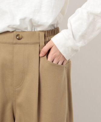 ストレッチツイル　ワイドパンツ（５２５２ＰＩ７７）