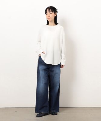 ストレッチデニムワイドパンツ（５２５２ＰＫ７９）