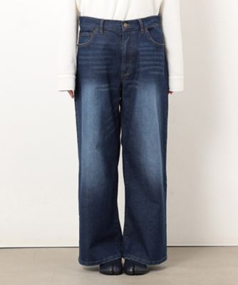 ストレッチデニムワイドパンツ（５２５２ＰＫ７９）