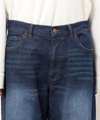 ストレッチデニムワイドパンツ（５２５２ＰＫ７９）