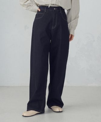 ＜COMME CA ISM (Women)＞ストレッチデニム　ベーシックパンツ（５２５２ＰＭ８１）