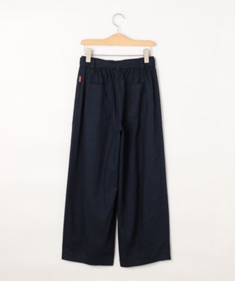 コットンリネンベルト付きパンツ／セットアップ対応（5252PO76