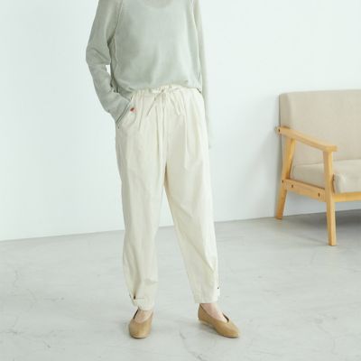 人気商品 ウエストゴム テーパードパンツ もんぺ ５２５２ｐｐ７０ 三越伊勢丹オンラインストア 公式