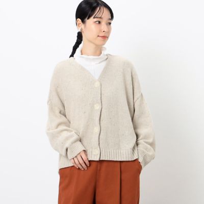 ＜三越伊勢丹/公式＞【SALE】COMME CA ISM (Women)/コムサ イズム モモンガ風 ニットカーディガン ベージュ トップス【三越伊勢丹/公式】