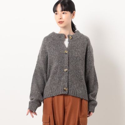 ももんが　ネップ　カーディガン（５２５７ＫＥ７０）