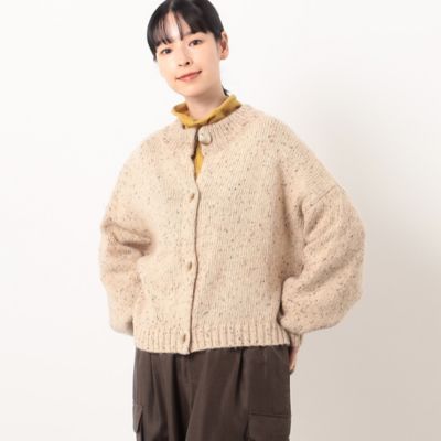 ももんが　ネップ　カーディガン（５２５７ＫＥ７０）