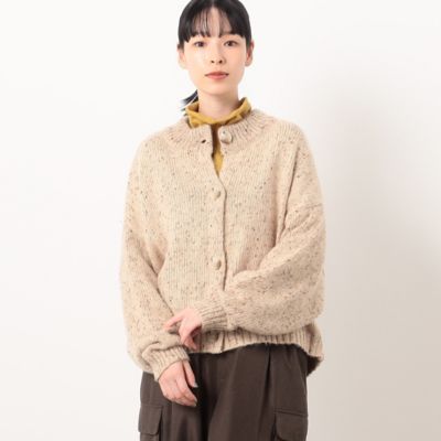 ももんが　ネップ　カーディガン（５２５７ＫＥ７０）