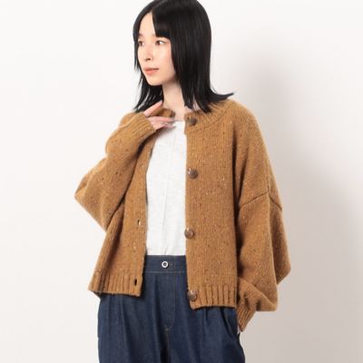 ももんが　ネップ　カーディガン（５２５７ＫＥ７０）