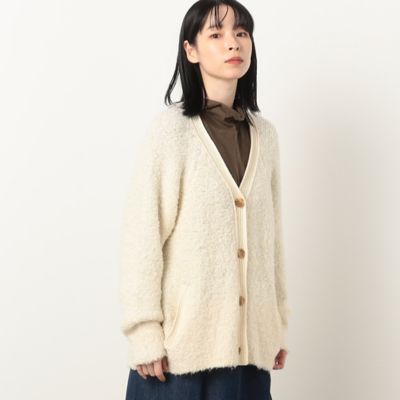 COMME CA ISM (Women)/コムサ　イズム ふわふわ ループヤーン カーディガン(5257KE71)