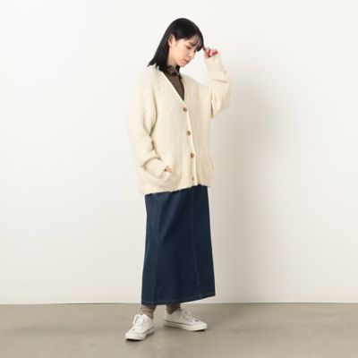 ふわふわ ループヤーン カーディガン（5257KE71