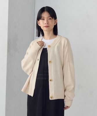 ミックスヤーンニットカーディガン（5257KM70） | COMME CA