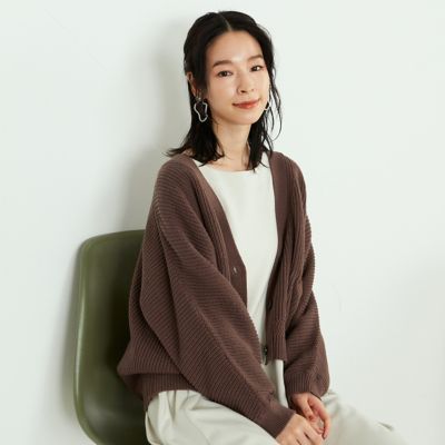 一部店舗限定 ドルマンスリーブ ニットカーディガン ５２５７ｋｒ７４ 三越伊勢丹オンラインストア 公式