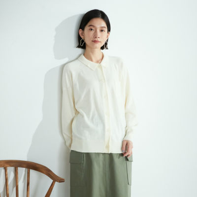 ＜COMME CA ISM (Women)＞【一部店舗限定】ニットシャツ（５２５７ＫＹ７１）