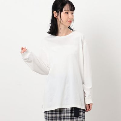 ＜COMME CA ISM (Women)＞長袖Ｔシャツ（５２６８ＣＡ７６）