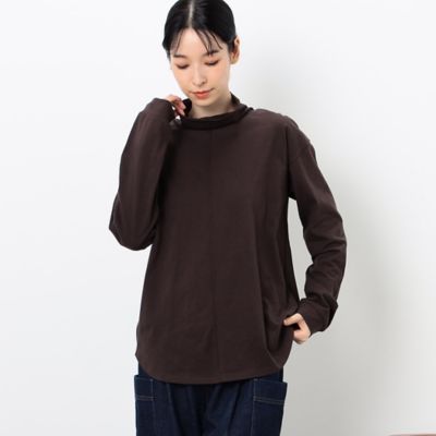 ハイネック　長袖Ｔシャツ（５２６８ＣＡ７７）
