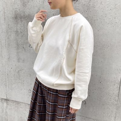 ＜COMME CA ISM (Women)＞裏起毛　ステッチ　スウェット（５２６８ＣＣ７０）