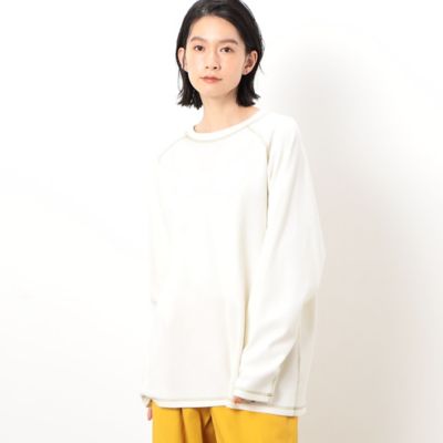＜COMME CA ISM (Women)＞ワッフル　ルーズＴ（５２６８ＣＣ７６）