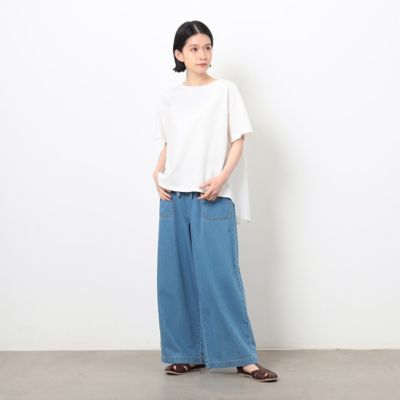 バック　ギャザー　フレア　Ｔシャツ（５２６８ＣＣ８３）