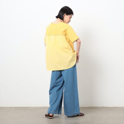 バック　ギャザー　フレア　Ｔシャツ（５２６８ＣＣ８３）