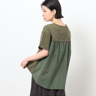 バック　ギャザー　フレア　Ｔシャツ（５２６８ＣＣ８３）