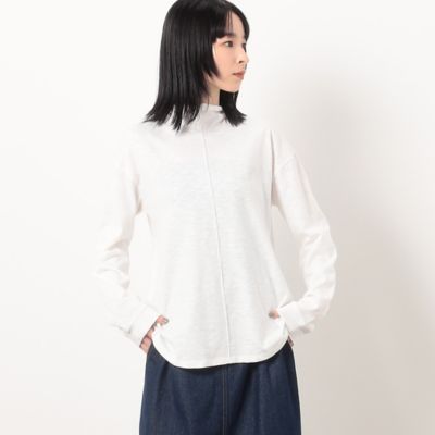 ＜COMME CA ISM (Women)＞スラブ　ハイネック　長袖Ｔシャツ（５２６８ＣＥ７４）