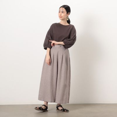 ボリュームスリーブ　Ｔシャツ（５２６８ＣＧ８２）