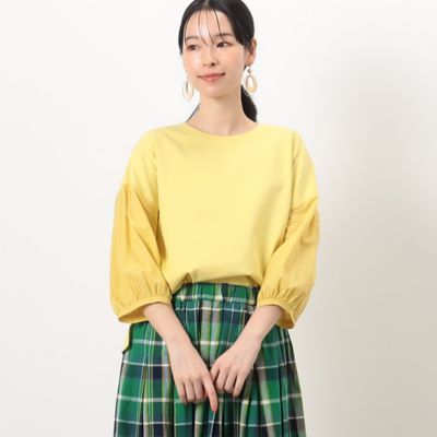 ボリュームスリーブ　Ｔシャツ（５２６８ＣＧ８２）
