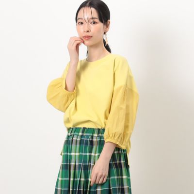 ボリュームスリーブ　Ｔシャツ（５２６８ＣＧ８２）