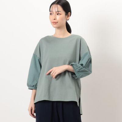 ボリュームスリーブ　Ｔシャツ（５２６８ＣＧ８２）