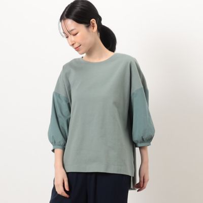 ボリュームスリーブ　Ｔシャツ（５２６８ＣＧ８２）