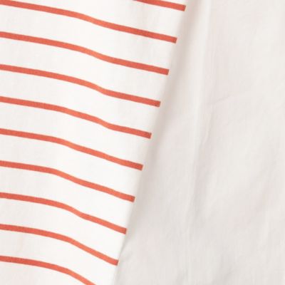 ボーダー　バックフレアＴシャツ（５２６８ＣＧ８８）