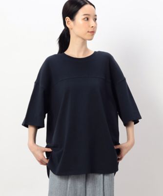 ワッフル切り替え半袖Ｔシャツ（５２６８ＣＧ８９）