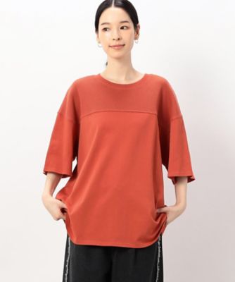 ワッフル切り替え半袖Ｔシャツ（５２６８ＣＧ８９）