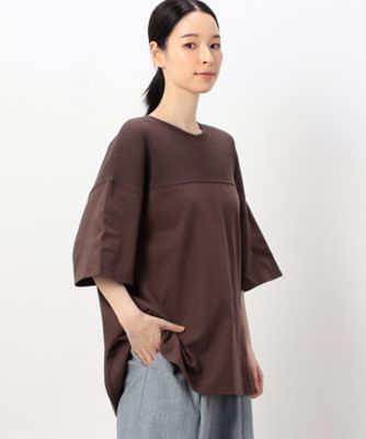 ワッフル切り替え半袖Ｔシャツ（５２６８ＣＧ８９）