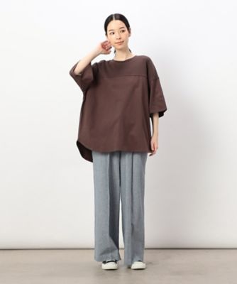 ワッフル切り替え半袖Ｔシャツ（５２６８ＣＧ８９）