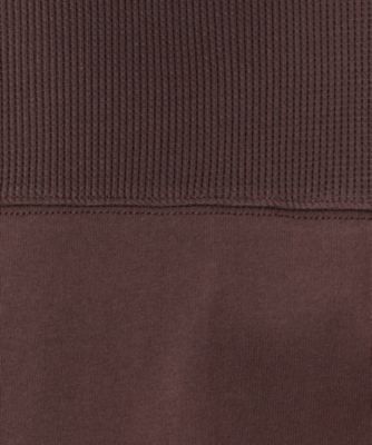 ワッフル切り替え半袖Ｔシャツ（５２６８ＣＧ８９）